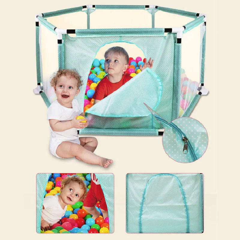 Children's Fence Game Pool Sponge Ball Baby Ocean Removable Playpens For Kids | Игрушки и хобби