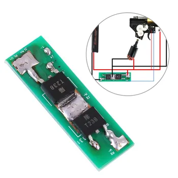 

New T238 MOSFET Active Braking Module Set for Water Gel Beads Gearbox Modification Upgrade