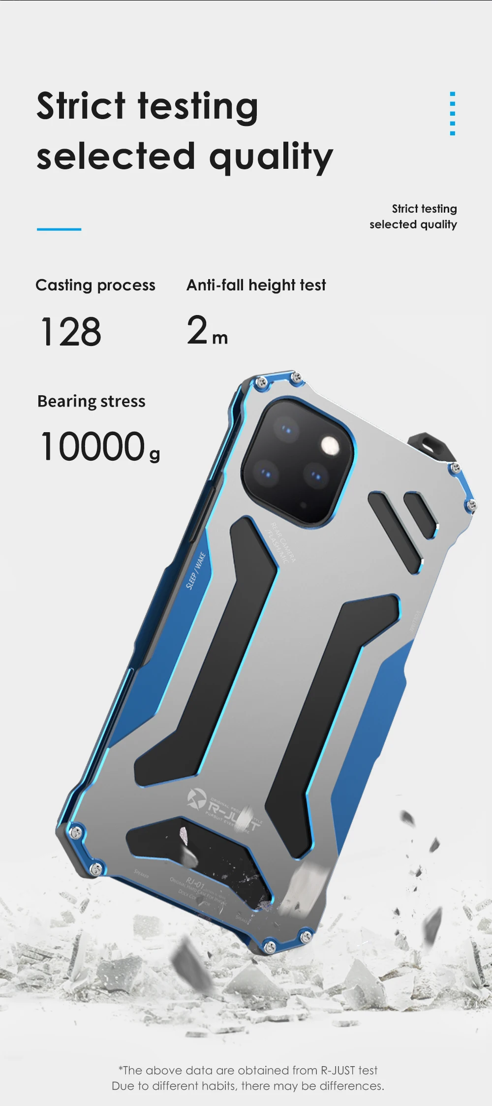 The Armour Aluminum Alloy shockproof Case For iPhone 12 Series