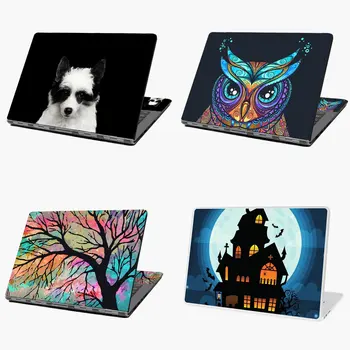 

Halloween Haunted House Laptop Sticker Notebook Skin Stickers Cover Decal Art Decal Fits 13.3" 14" 15.6" 16" Universal