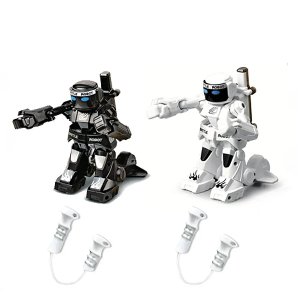 

2.4G Somatosensory Remote Control Battle Robot Toy Two-player Competitive Fight Robot Model Toys For Children's Gift