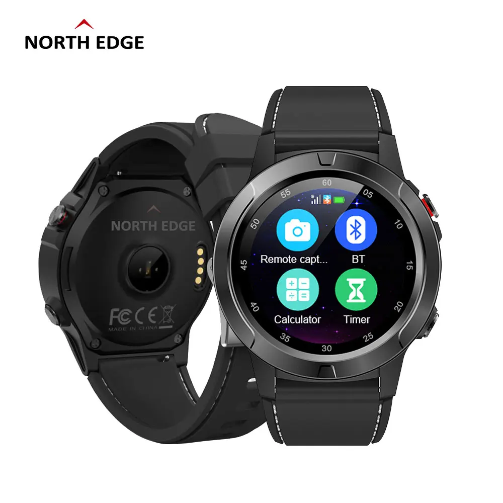 

2020 NEW North EDGE GPS Smart Watch Men Compass Sports Watch Heart Rate Pedometer Bluetooth Call Altimeter X-Trek3 Smartwatch