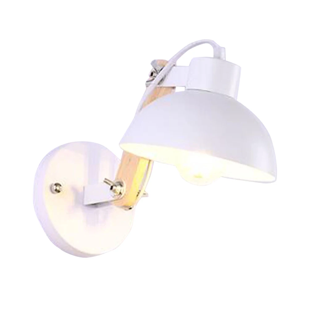 Iron Art Living Room E27 Decorative Wall Lamp 220V Nordic Style Home Easy Install Reading LED Bulbs Adjustable Arm Indoor |