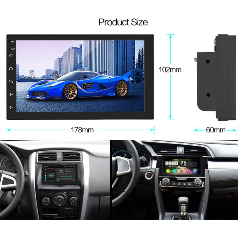  2 Din Android Car Radio 7