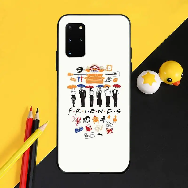 Чехол для телефона PENGHUWAN Perk Coffee friends чехол Samsung S20 plus Ultra S6 S7 edge S8 S9 S10 5G|Бамперы| |