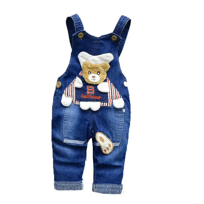 Girls Boys Denim Overalls Toddler Dungarees 1 2 3 4 Years Kids Baby Boy Jeans Jumpsuit Clothes Clothing Trousers Pants kids trousers