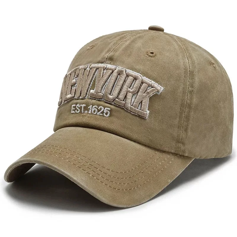 Мытая хлопковая весенне летняя Кепка с вышивкой бейсболка буквами Snapback хип хоп облегающая для молодых людей