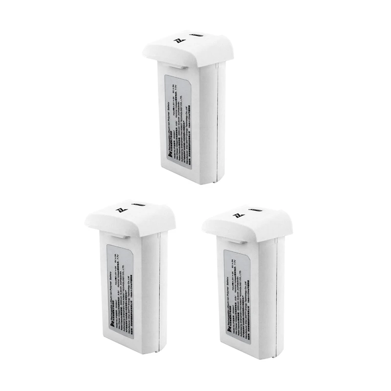 3 PCS White
