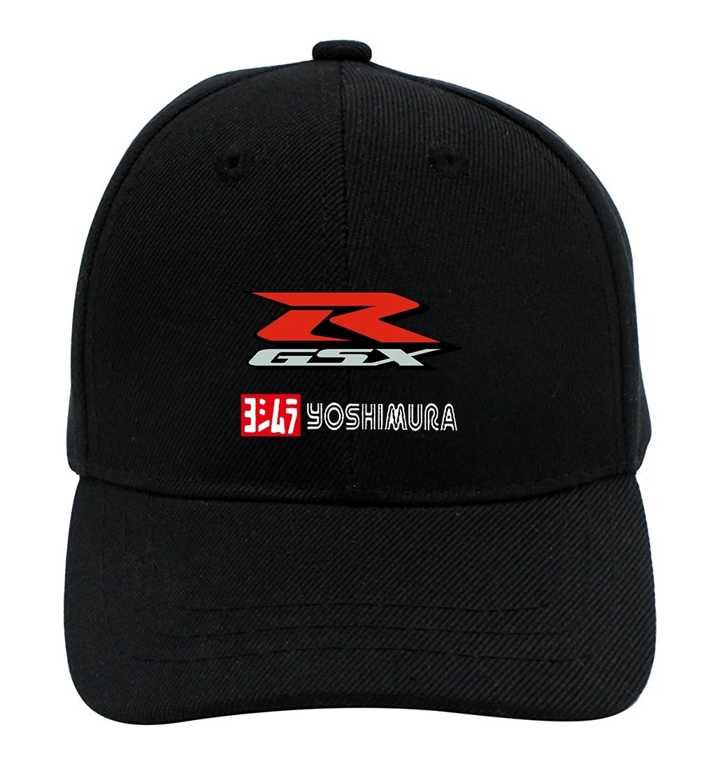 Suzuki GSXR Yoshimura логотип популярная бейсбольная шляпа для мужчин и женщин для путешествий и путешествий Солнцезащитная шляпа