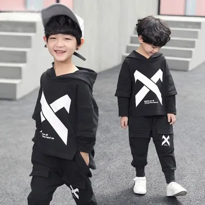 

2019 Spring Autumn Baby Boys Clothes T-shirt And Pants 2Pcs Cotton Girls Suits Children Clothing Sets Toddler Brand Tracksuits