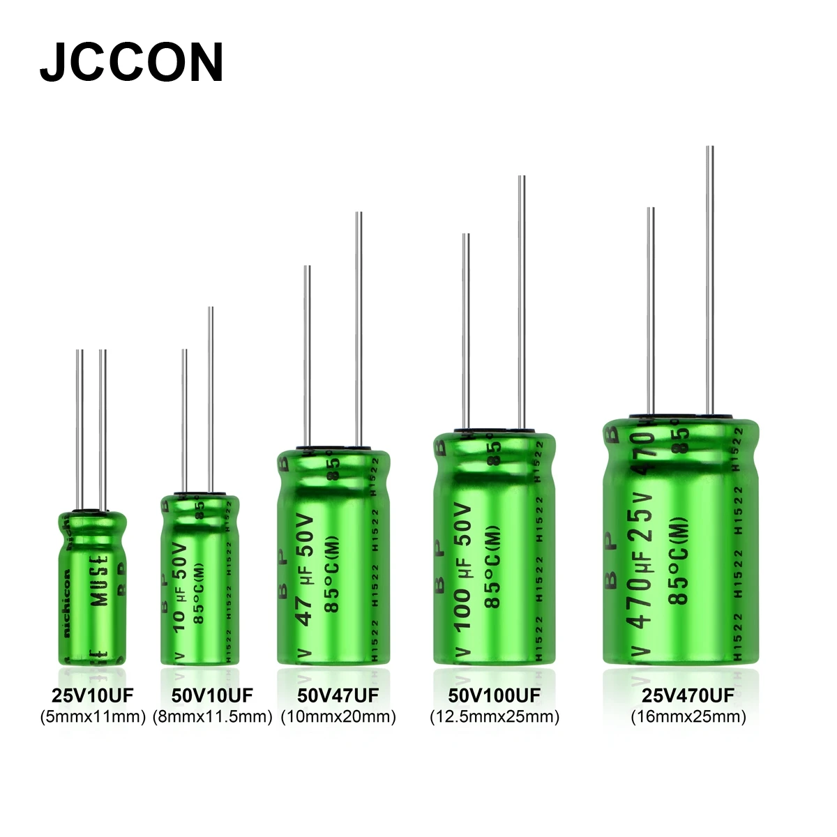 Speaker audio filter capacitor MUSE ES / BP coupling audio capacitor 25UF 50UF 10UF 47UF 100UF 10Pcs For Hifi Amplifier