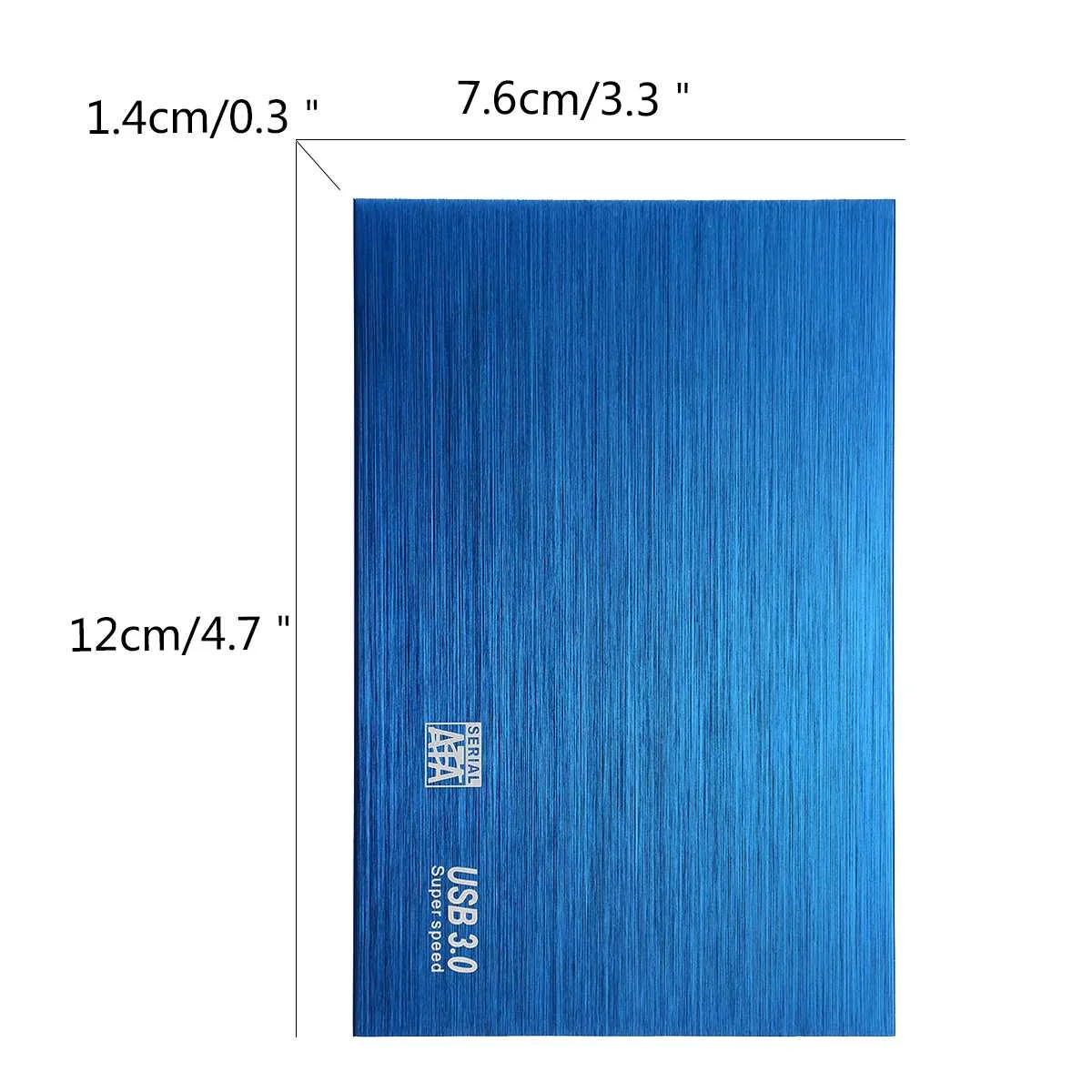 2.5 External Hard Drive Storage USB3.0 HDD Anti-vibration and anti-fall mobile hard disk For Mac TV box 1TB 2TB