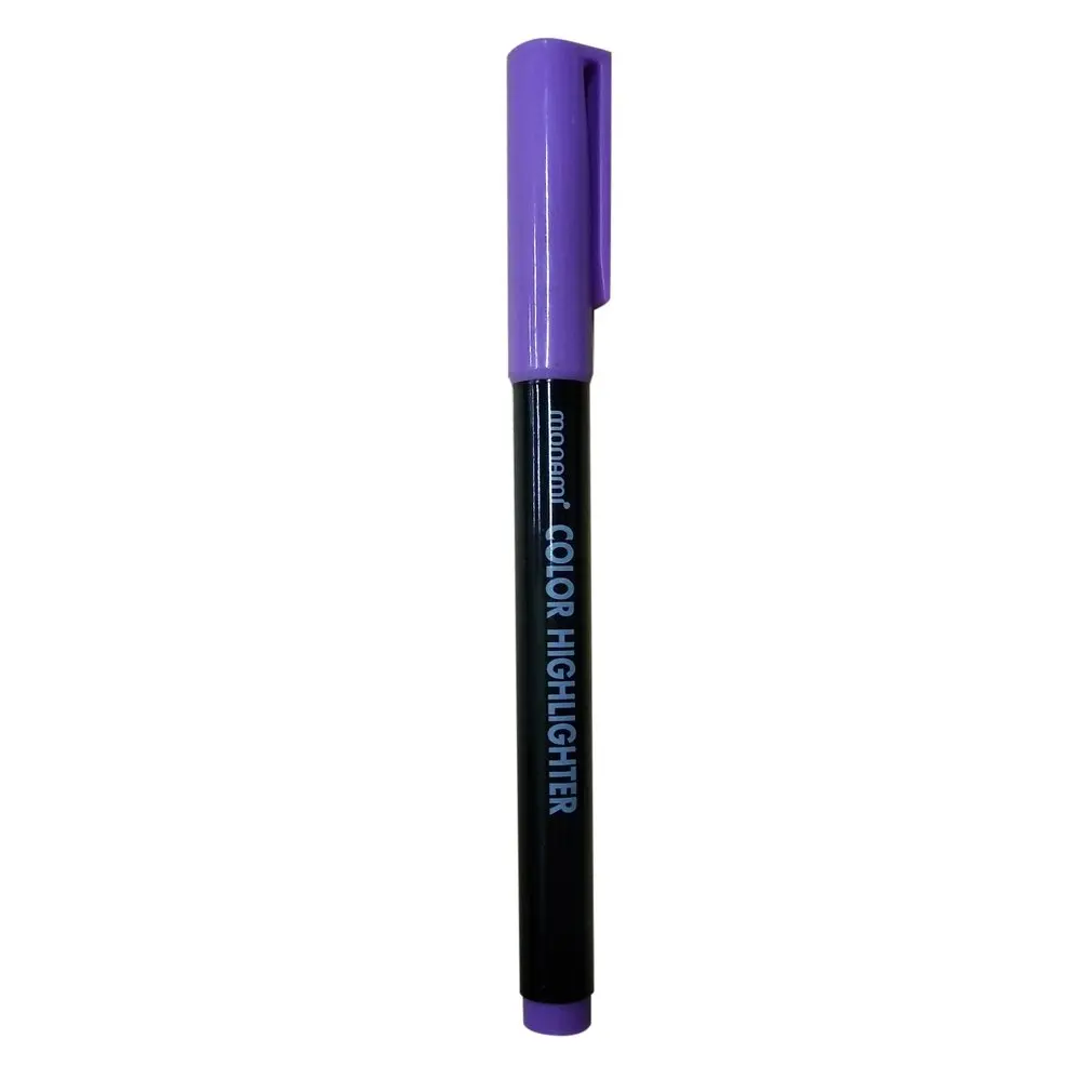 purple Флуоресцентная ручка с молочным вкладышем, текстовый маркер, цветная Марочная ручка, милая - Цвет: purple