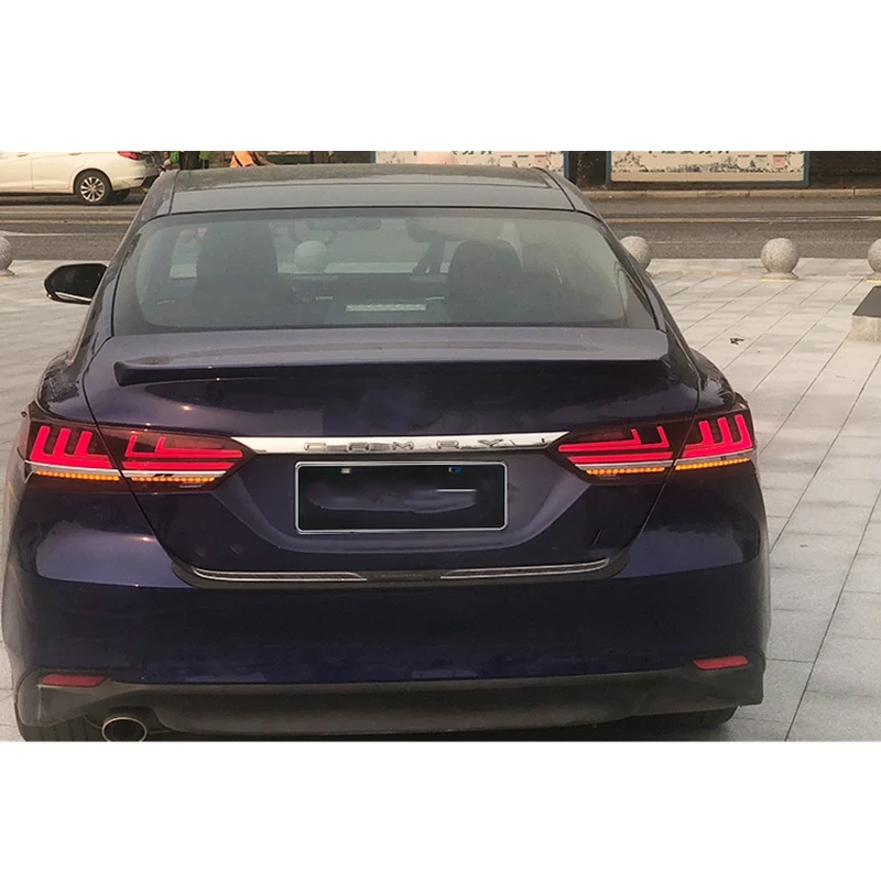 VLAND завод для задний габаритный фонарь автомобиля для CAMRY Задний сигнал поворота с движущимся сигналом+ стоп-сигнал+ DRL+ Обратный Свет