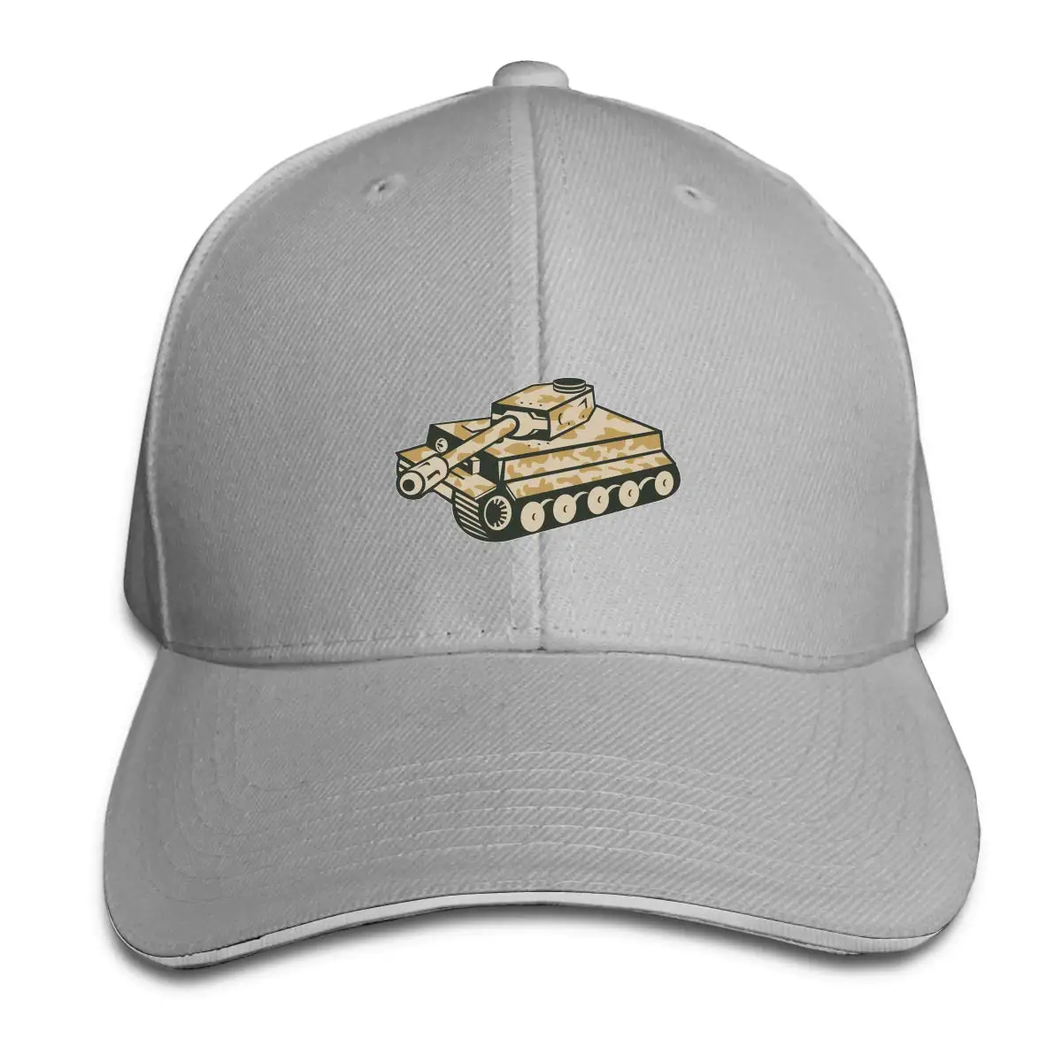 Унисекс Panzer Tank модная бейсболка с козырьком для путешествий/спорта