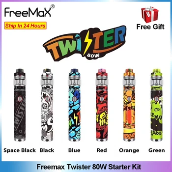 

Electronic Cigarette Freemax Twister 80W Vape Pen Kit 2300mAh battery With Fireluke 2 Tank Mesh 5ML Vaporizer Vape Pen kit