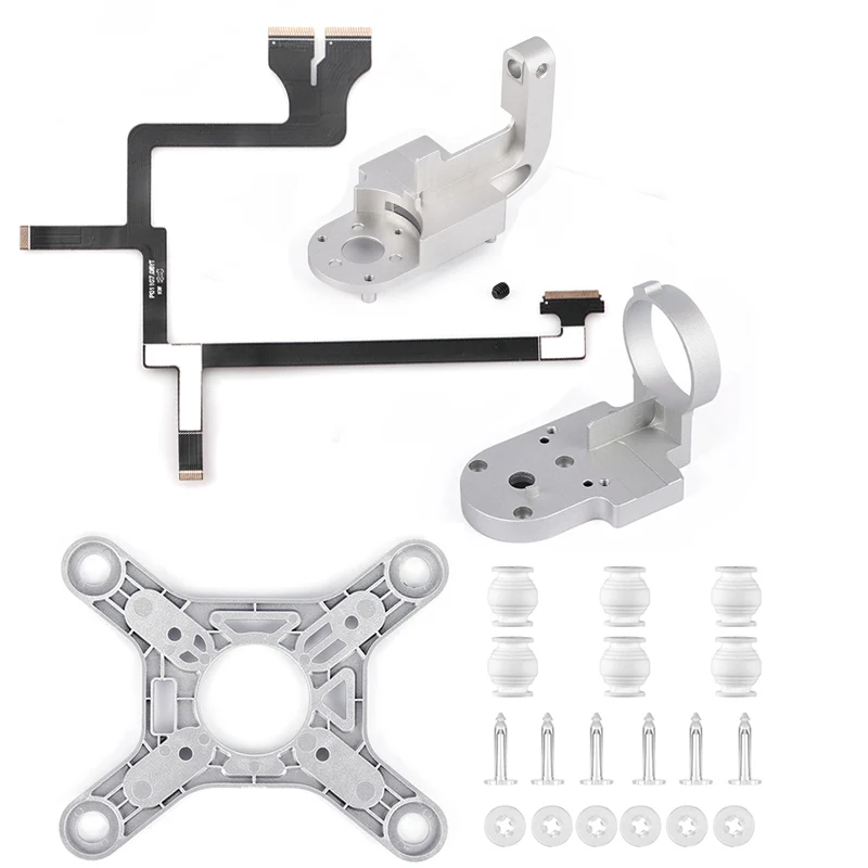 Repair Parts for DJI Phantom 3 Advanced Drone Yaw Arm Roll Bracket Flat Ribbon Flex Cable Gimbal Mount Motor Camera Accessory