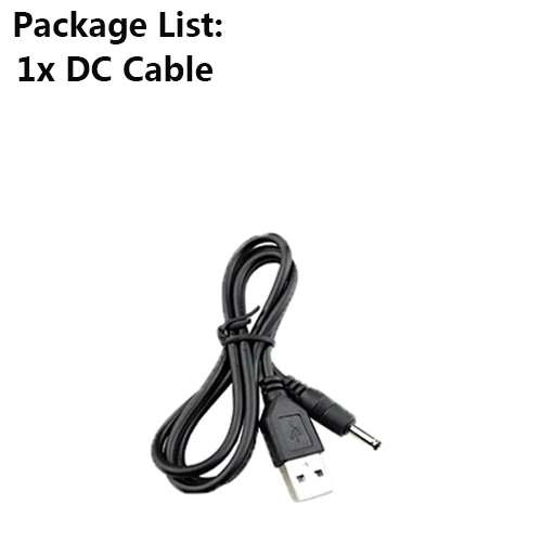 only dc cable VGA BNC SVIDEO к VGA видео конвертер VGA выход адаптер BNC к VGA конвертер композитный цифровой коммутатор коробка с кабелем постоянного тока - Цвет: only dc cable