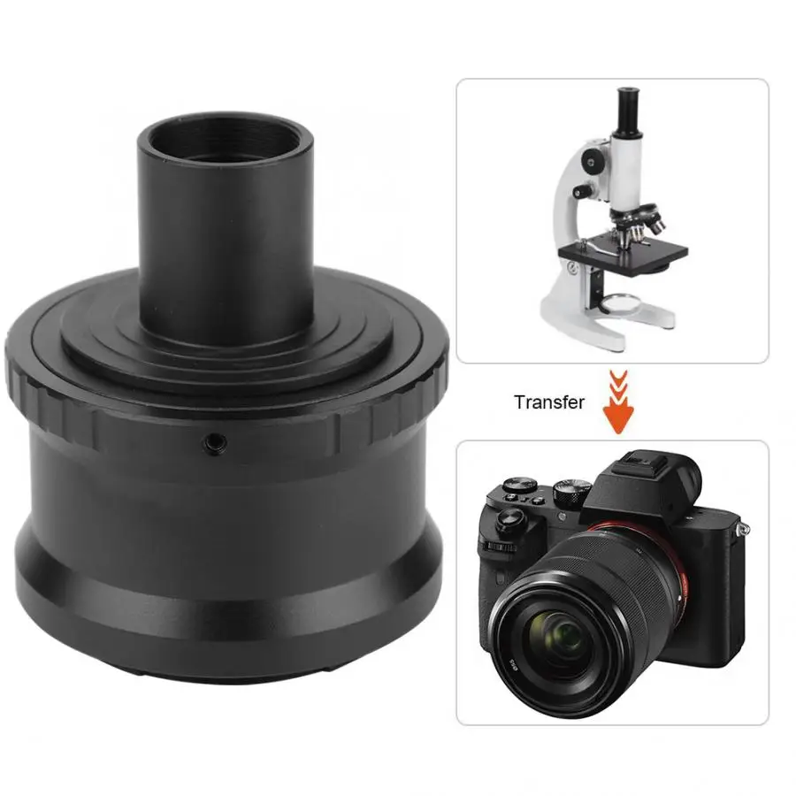 PRESTAZIONI MIGLIORATE CON adattatore 0 5x CMount per microscopio per fotocamera CCD EUR 27,05