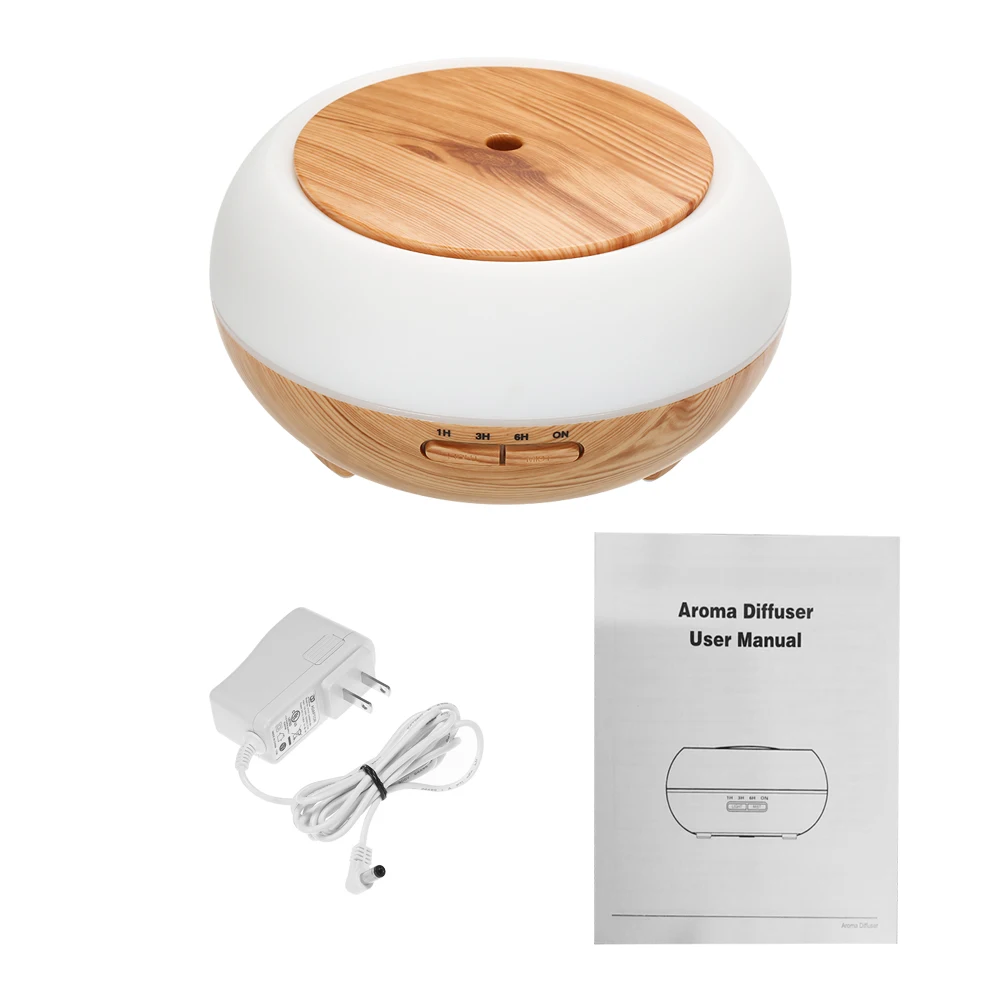 

Smart Wifi Wireless LED Night Lamp 400ml Essential Oil Aromatherapy Mist Diffuser Phone App&Voice Control w/ Alexa&Google Home