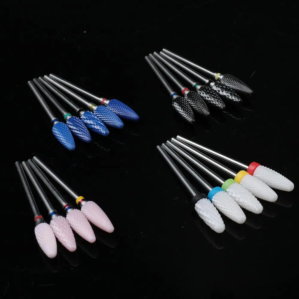 

Ceramic Nail Drill Bit 3/32" Nail Milling Cutter Manicure Pedicure Drill Machine & Accessory Nail Tools 2019