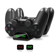 Новейшая PS4 зарядная подставка светодиодный 2 геймпада зарядная док-станция для sony Playstation 4 PS 4 двойной игровой контроллер аксессуары