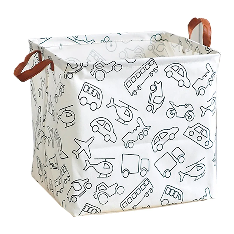 Waterproof Cube Storage Basket with Handles