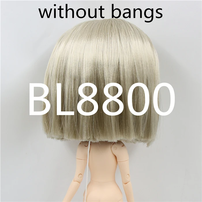 ICY blyth doll wig only rbl scalp and dome short hair for custom doll 18