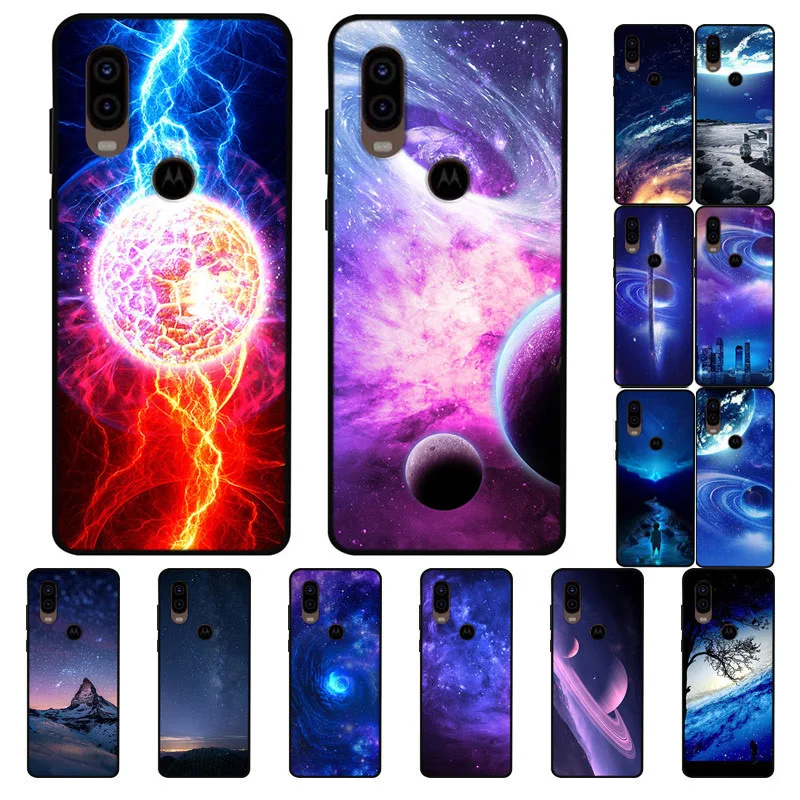 Тонкий мягкий силиконовый чехол для Motorola Moto One version P40 P30 Note G7 Play power G7Plus E4 E5 Plus g6 Coque
