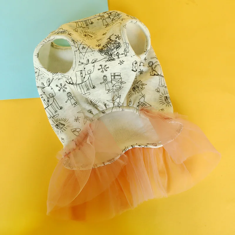 黑白涂鸦小纱裙-法斗款PIC_1000