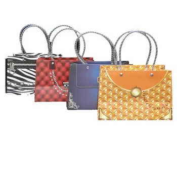 

Gift bags Bagland, "Premium Lady Bag Big," Thick Paper-210g/m2, pack of Saving-12 To. Assorted, 26cm x 32cm x 10cm