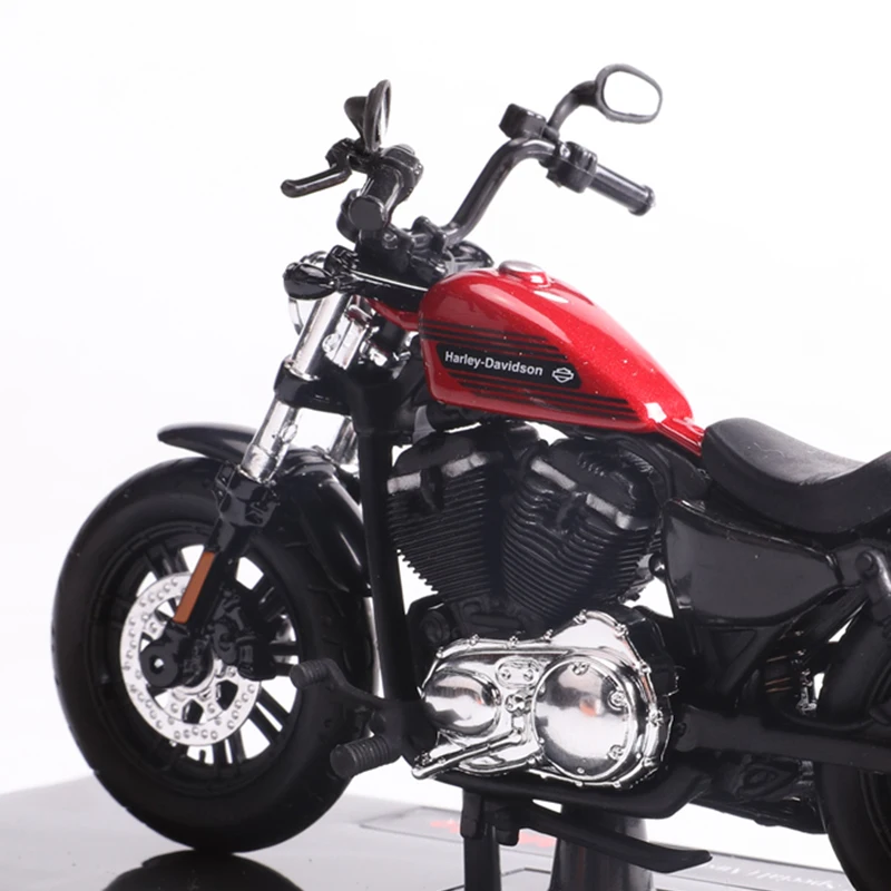 Maisto 1:18 Harley-Davidson  2018 Forty Eight Special  Diecast Motorcycle Model Workable Toy Gifts Collection 4