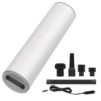 

120W Powerful Low Noise Interior Wet And Dry High Power Portable Car Vacuum Cleaner Wireless Mini Handheld Gift Multifunctional