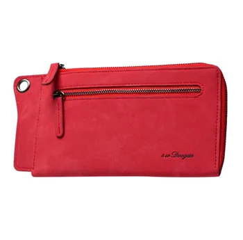

OCARDIAN Women's Fashion Solid Color Wallet Casual Clutch Bag Multi-Card Travel Banquet Package Leisure Change Bags Wallet