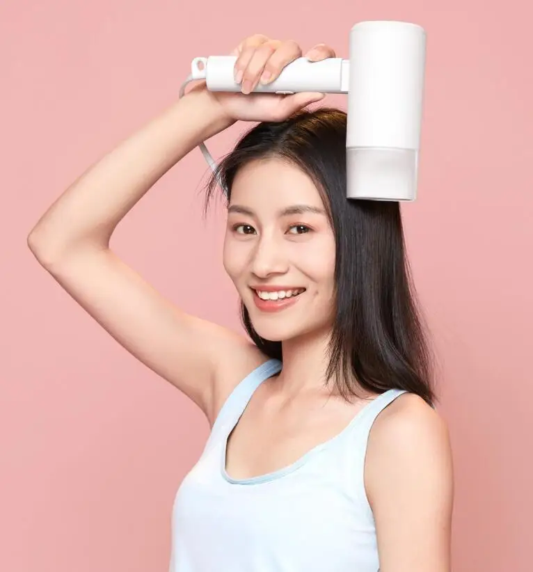 XIAOMI MIJIA H100 Hair Dryer Anion Professional Hairdressing Dryer Hair blower 1600W Travel Compact Folding Hair Dryers Diffuser