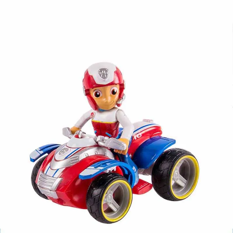 Paw Patrol, пластиковая фигурка, скользящая машина, Patrulha Canina, собака, аниме, фигурка, детские игрушки, Paw Patrol, день рождения, рождественские подарки, 7D08