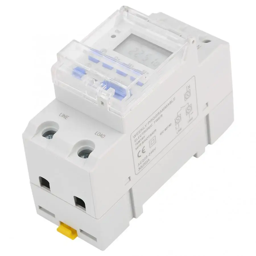 220VAC TM615H-2 Еженедельный программируемый цифровой ЖК-таймер