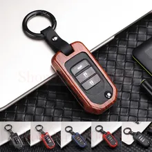 Цинковый брелок для автомобильных ключей, кармашек для часов чехол для Honda Civic CR-V HR-V Accord jade Crider Odyssey- дистанционная защита