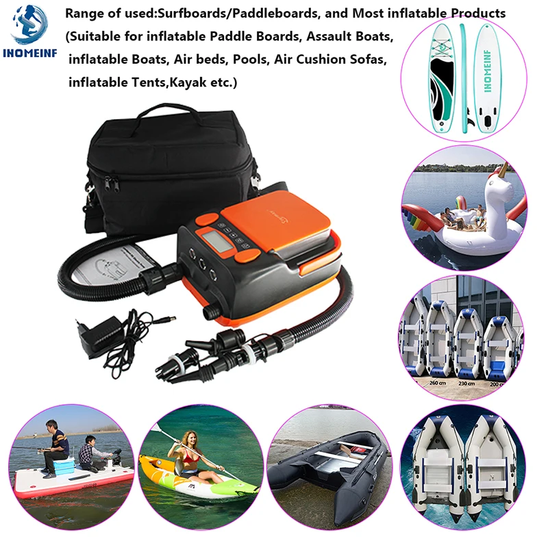 Battery Operated Air Pump Paddle Board Electric Air Pump Outdoor