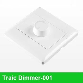 

AC110/220V White LED Dimmer Switch Adjustable Controller LED Driver Dimmer For Dimmable Panel Light Downlight Spotlight LED Bulb