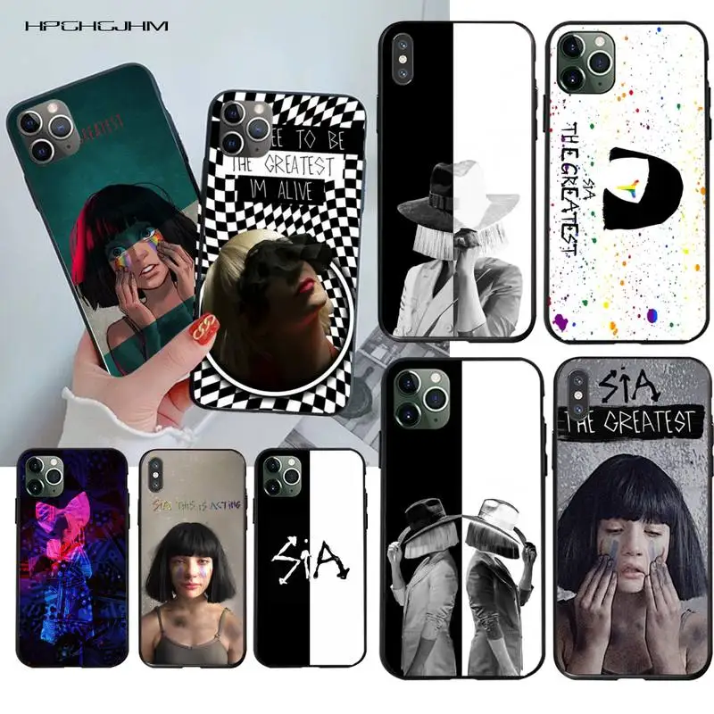 Чехол HPCHCJHM Sia для iPhone 11 pro XS MAX 8 7 6 6S Plus X 5S SE 2020 XR|Бамперы| |