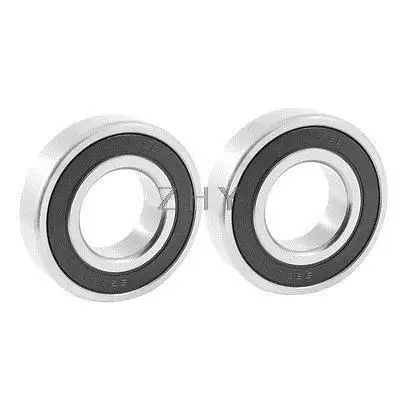 

6206RS 30mm Inner 62mm Outer Dia Single Row Deep Groove Ball Bearing 2 Pcs