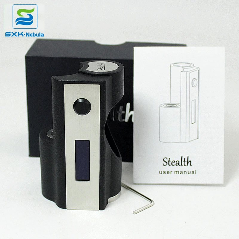 

Original SXK Stealth 60w Box Mod with VW BF Squonk OLED Function E Cigarettes Vape for 510 RDA RTA RBA Atomizers DIY Vaper Kit