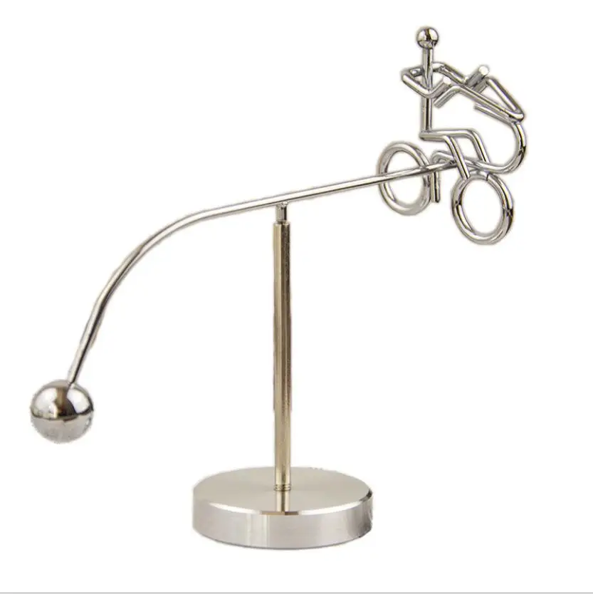 

Metal Crafts Rotating Iron Man Tumbler Balance Home Desktop Decoration Ornaments Decompression Gadget Figurine Creative Gifts