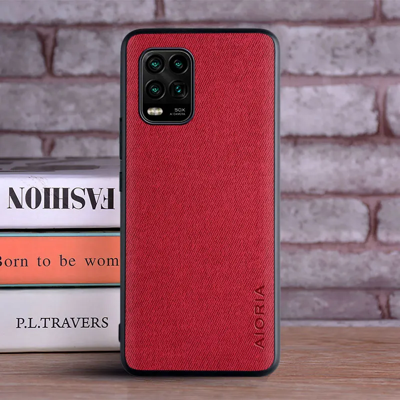 Luxury Textile Leather Phone Case – Premium Soft Cover