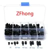 300pcs M3NH1 M3 Nylon Screw White/Black Hex Nylon Standoff Spacer Column Flat Head Nylon Plastic Spacing Screws Nuts ► Photo 1/3