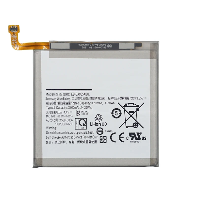 EB BA905ABU батареи для Samsung Galaxy A90 A905 SM A905F 3700 мАч + Инструменты|Аккумуляторы мобильных