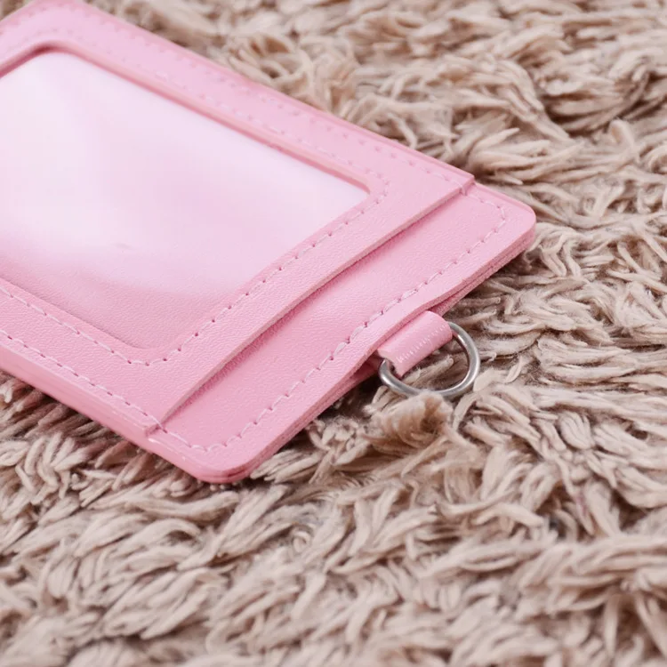 

Color PU Card Holder Certificate Card Sleeve Creative Card Low Price Processing