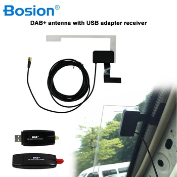 

EU stock! Car DAB Antenna DAB Car Radio Tuner Receiver DAB Aerial For Android DVD DAB+ Antenna Receiver