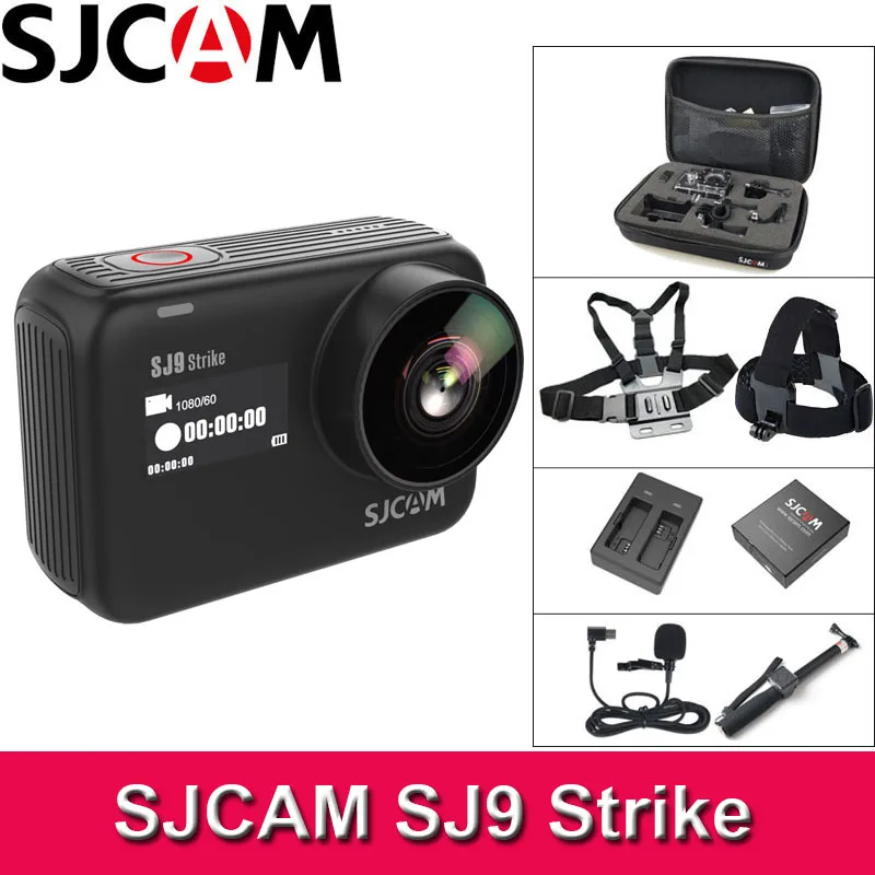 SJCAM SJ9 Strike экшн камера WiFi 4K 60fps Ambarella H22 2 33 экран Спорт DV 10 м тело Водонепроницаемая